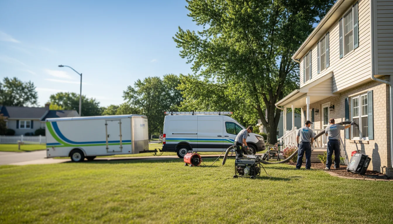 Flooded Basement Restoration And Cleanup With Repair in Upton, NY near me